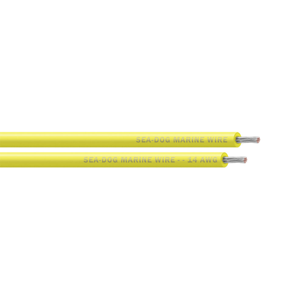 Sea-Dog 14 AWG Yellow Primary Wire - 250'