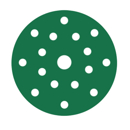 RUPES PROCUT Film Abrasive Discs 125mm (5") - 17 Holes - P180 Grit *Box of 50pcs