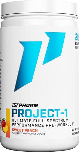 1ST Phorm Project 1 200mg Sweet Peach