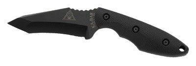 Ka-bar TDI Hinderer Hell Fire Knife 3.5625" W/sheath Black