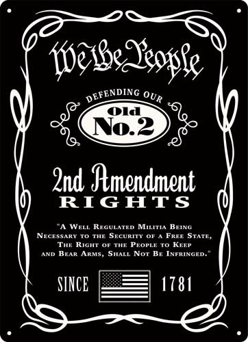 Rivers Edge Sign 12"x17" "WE THE People Whiskey"