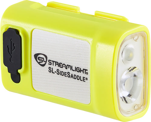 Streamlight Sl-sidesaddle USB Hard HAT & Hatmount KIT Yello!