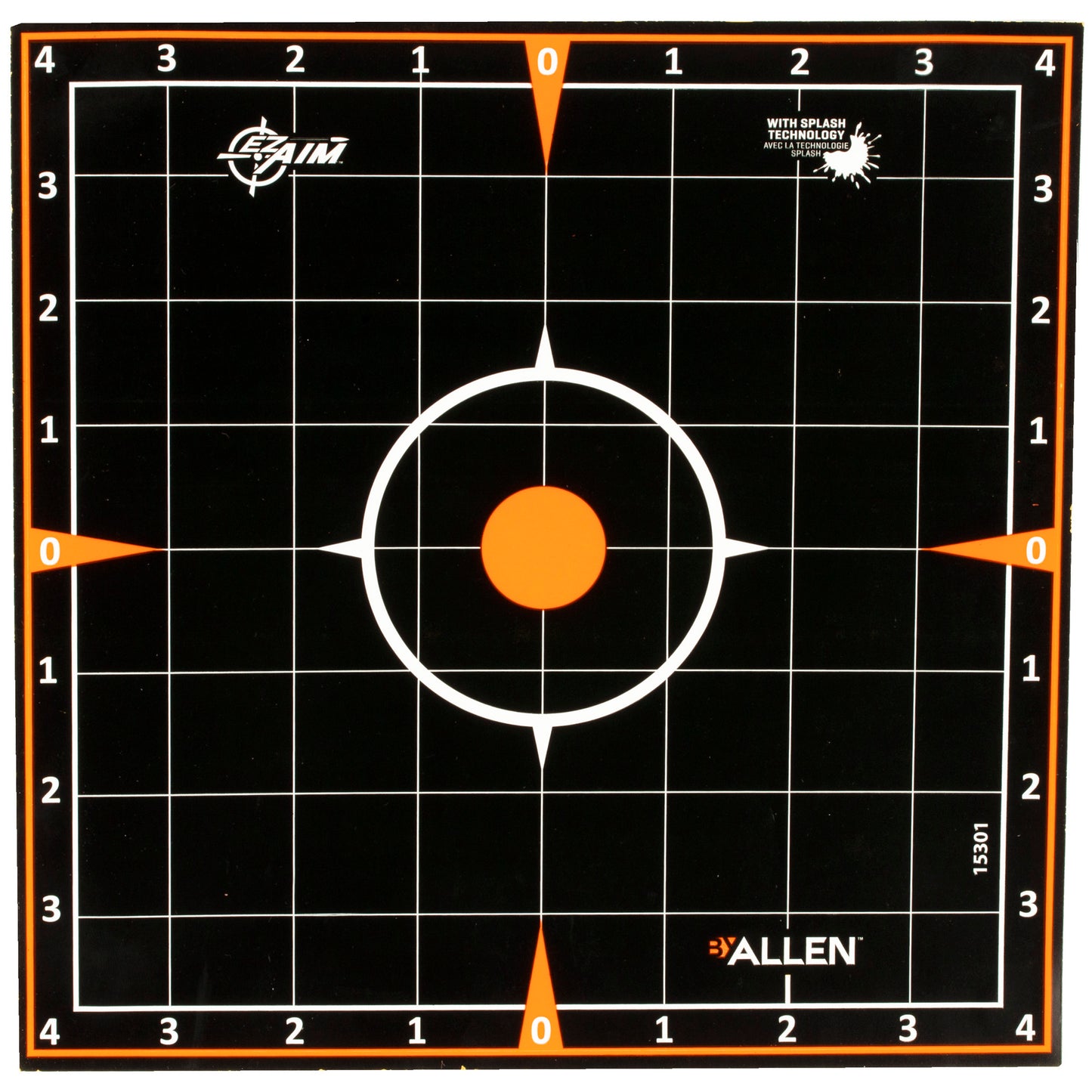 Allen EZ AIM 8"x8" Sight-in 5PK