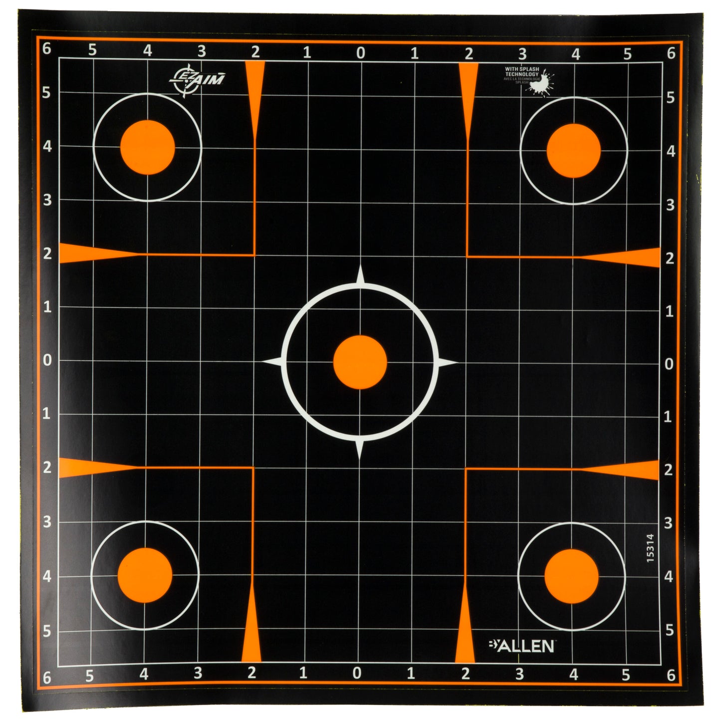 Allen EZ AIM Splash Sight IN 12x12