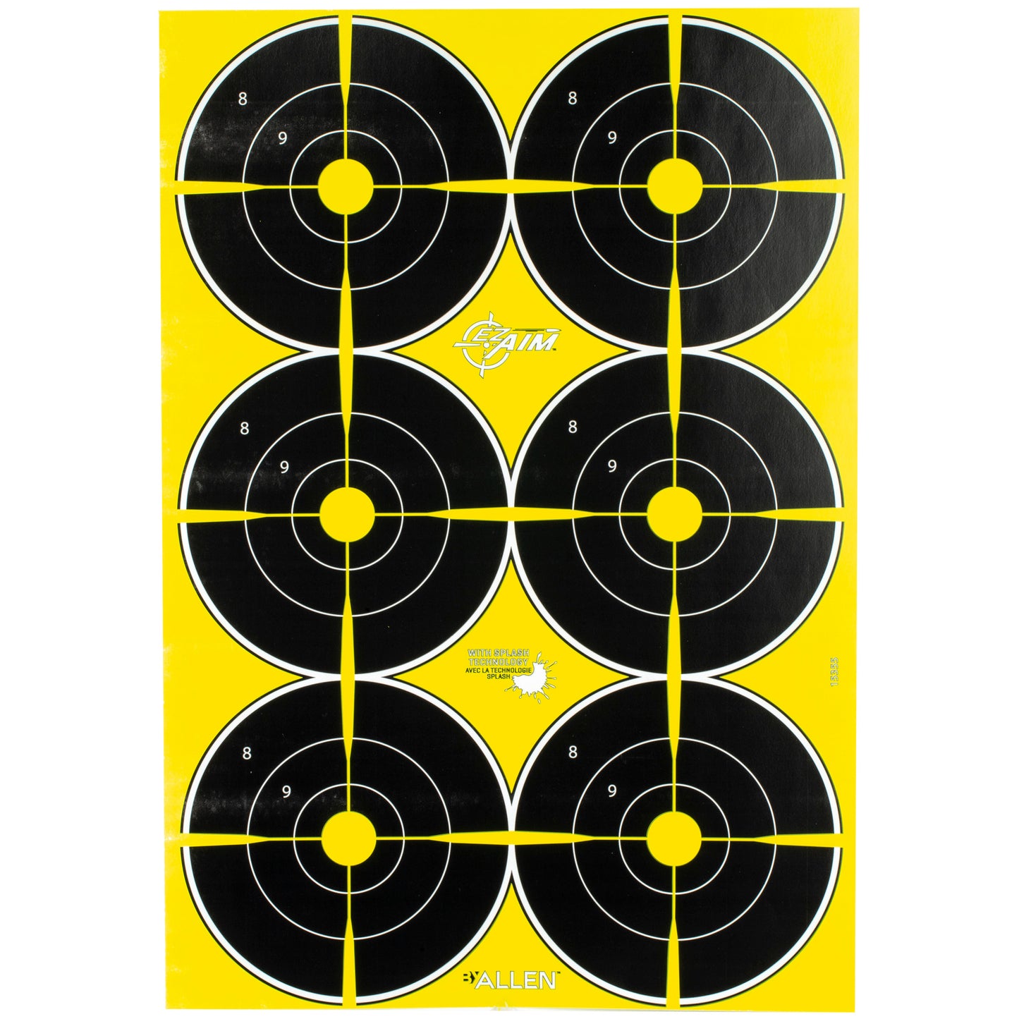 Allen EZ AIM 12"x18" Bullseye 8PK