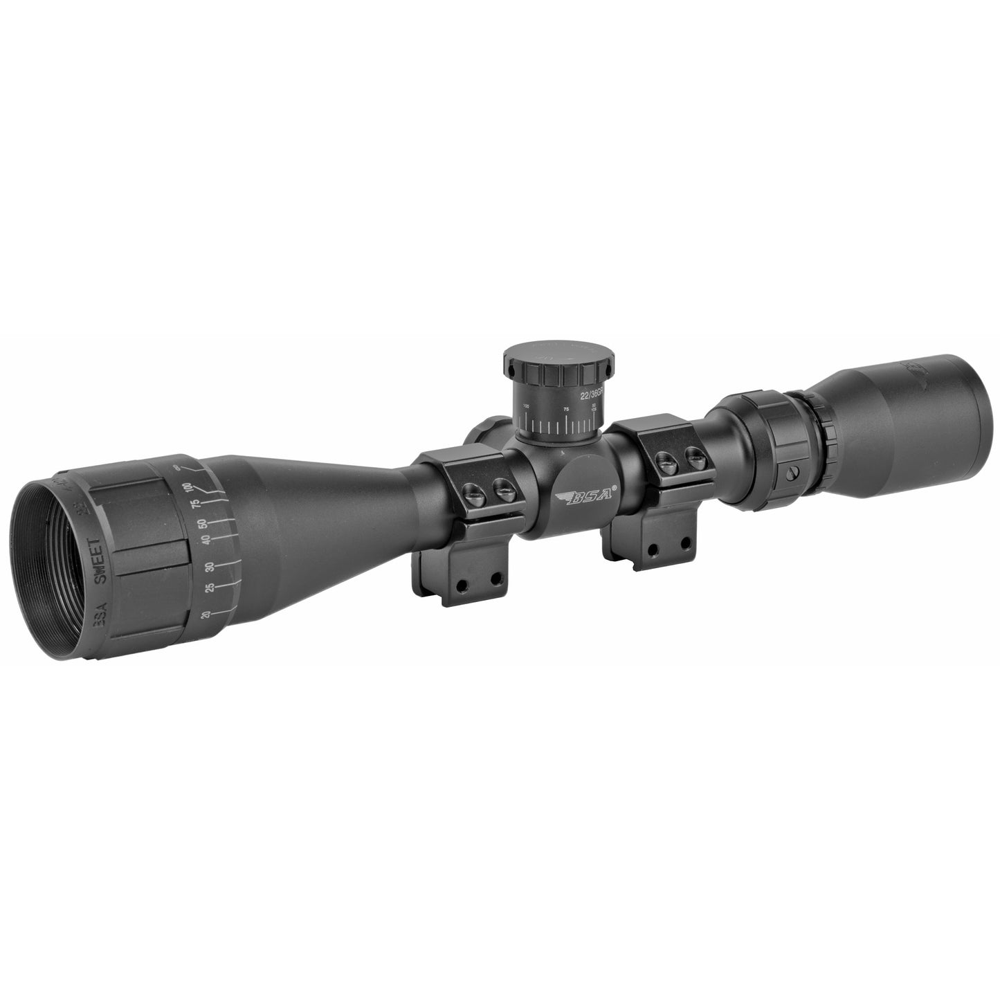 BSA Sweet 22 4-12x40 30/30 BLK