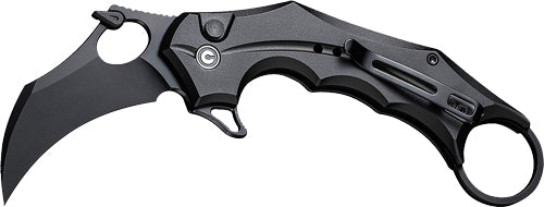 Civivi Knife Incisor II 2.02" Black Aluminum/black V-blade