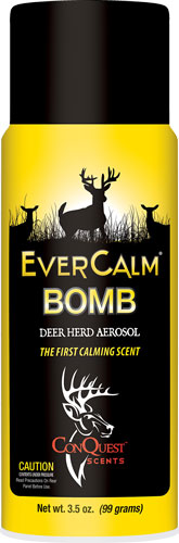 Conquest Scents Deer Lure Ever Calm Bomb Aerosol 3.5fl OZ