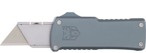 Cobratec OTF Utility Knife Gray 5.1" OAL Length