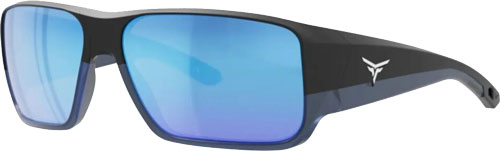 Force Flex Sunglasses Kingfish Brown Blue Mirror Nonpolarized
