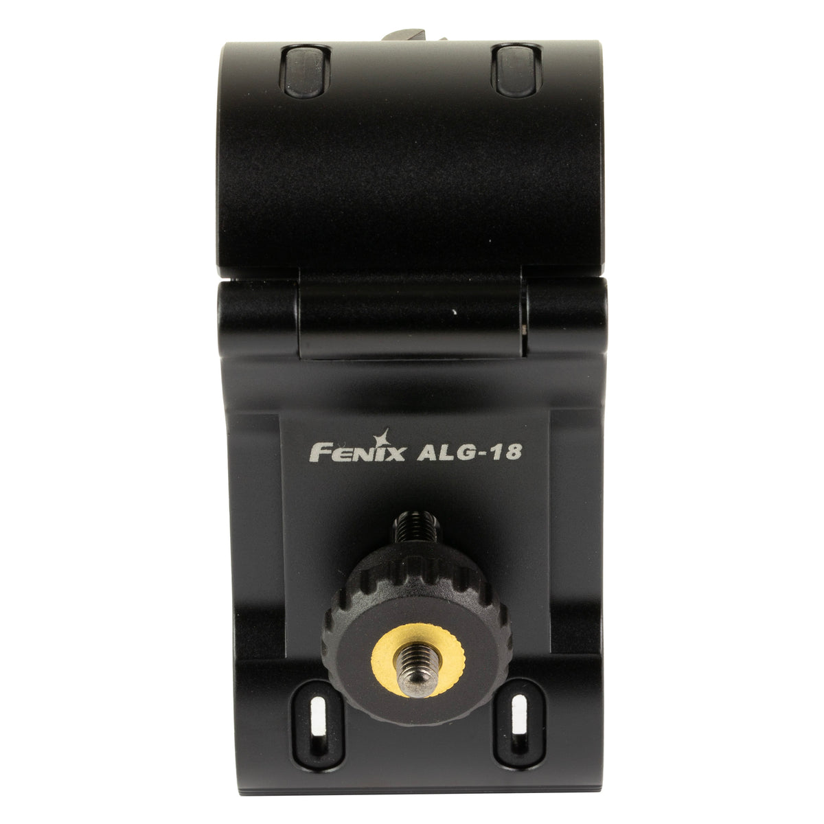 FENIX ALG-18 Barrel Light Mount, Fits Any Flashlight with Diameter of 0.925"-1.1" with a Head Smaller than 2.7", Fits Barrels with Diameter of 0.7"-0.9", Anodized Finish, Black
