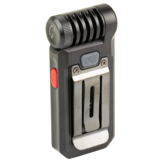 FENIX SW05R-RED, Flashlight, White/Red LED, 150 Lumens, Anodized Finish, Black, Includes Built-in 700mAh Battery and USB Type-C Charging Cable