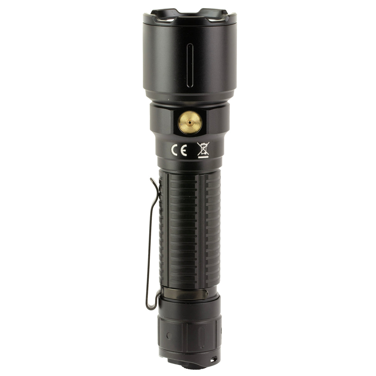 FENIX WF26R, Flashlight, White LED, 3,000 Lumens, Anodized Finish, Black, Includes ARB-L21-5000 Battery and Magnetic Charging Cable