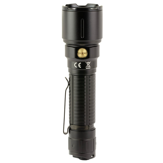 FENIX WF26R, Flashlight, White LED, 3,000 Lumens, Anodized Finish, Black, Includes ARB-L21-5000 Battery and Magnetic Charging Cable