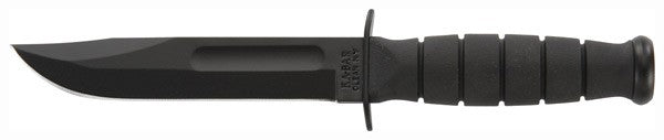 Ka-bar Short Ka-bar 5.25" W/ Plastic Sheath Straight Edge
