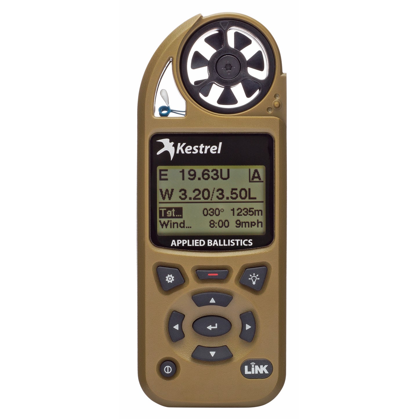 Kestrel Elite W/ballistics Link FDE
