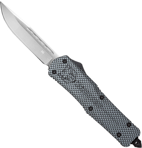 Cobratec Medium FS3 OTF Carbon Fiber 3" D2 Drop Point