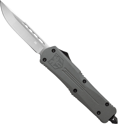 Cobratec Medium FS3 OTF Grey 3" D2 Drop Point