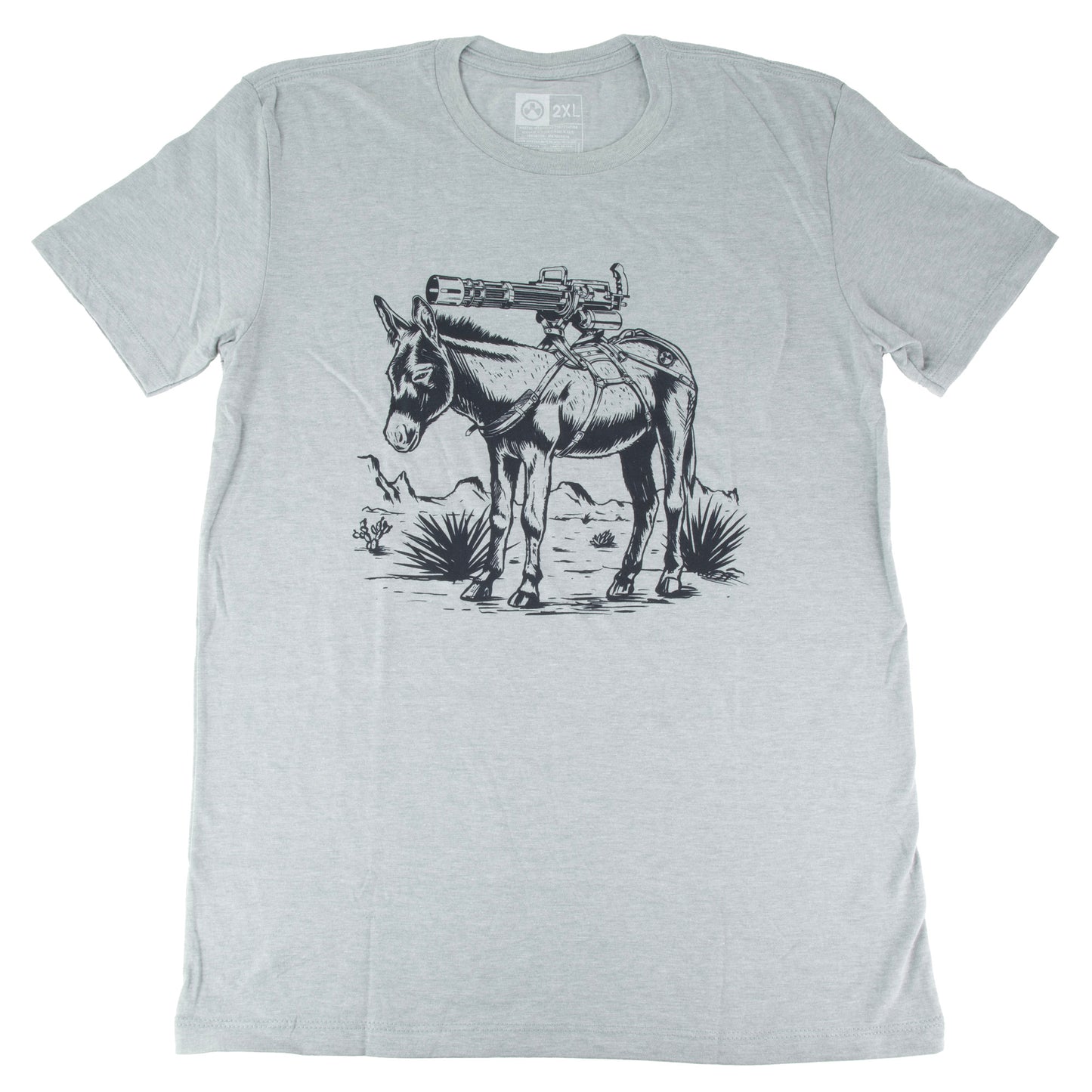 Magpul Burro CVC Tshrt Gray 2XL