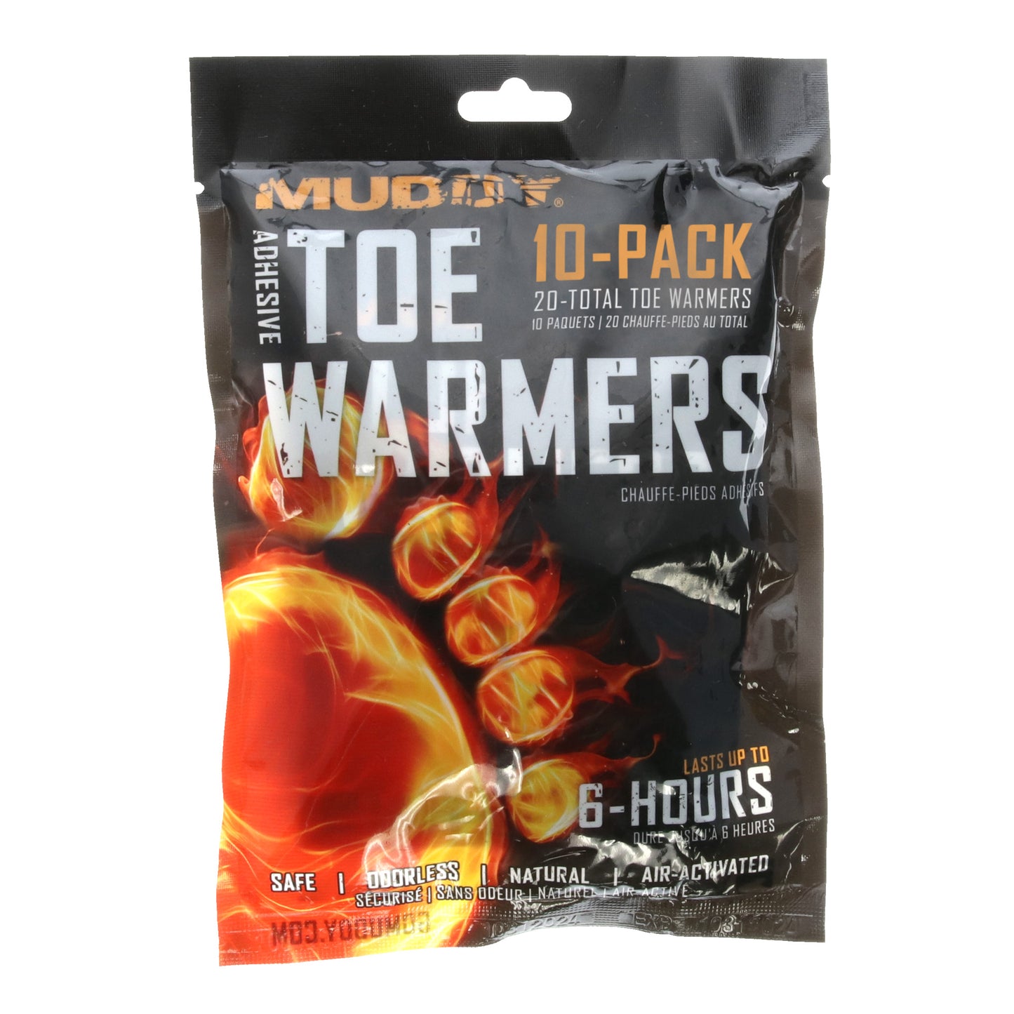 Muddy Disposable TOE Warmer 10 Pack