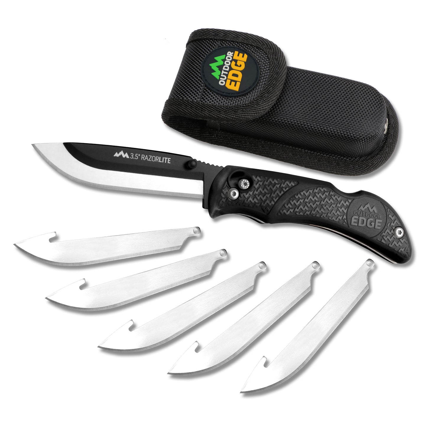 OD Edge Razor Lite 3.5" 6 Blds BLK