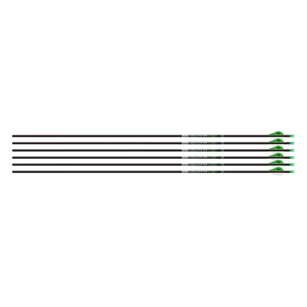 Easton Axis 5MM 300 W/ Halfout 6-pack W/ 2" Blazer Vanes