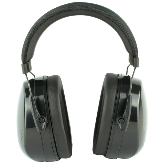 Radians Maximus, Earmuff, Black, NRR 38, Includes Set of Ear Plugs