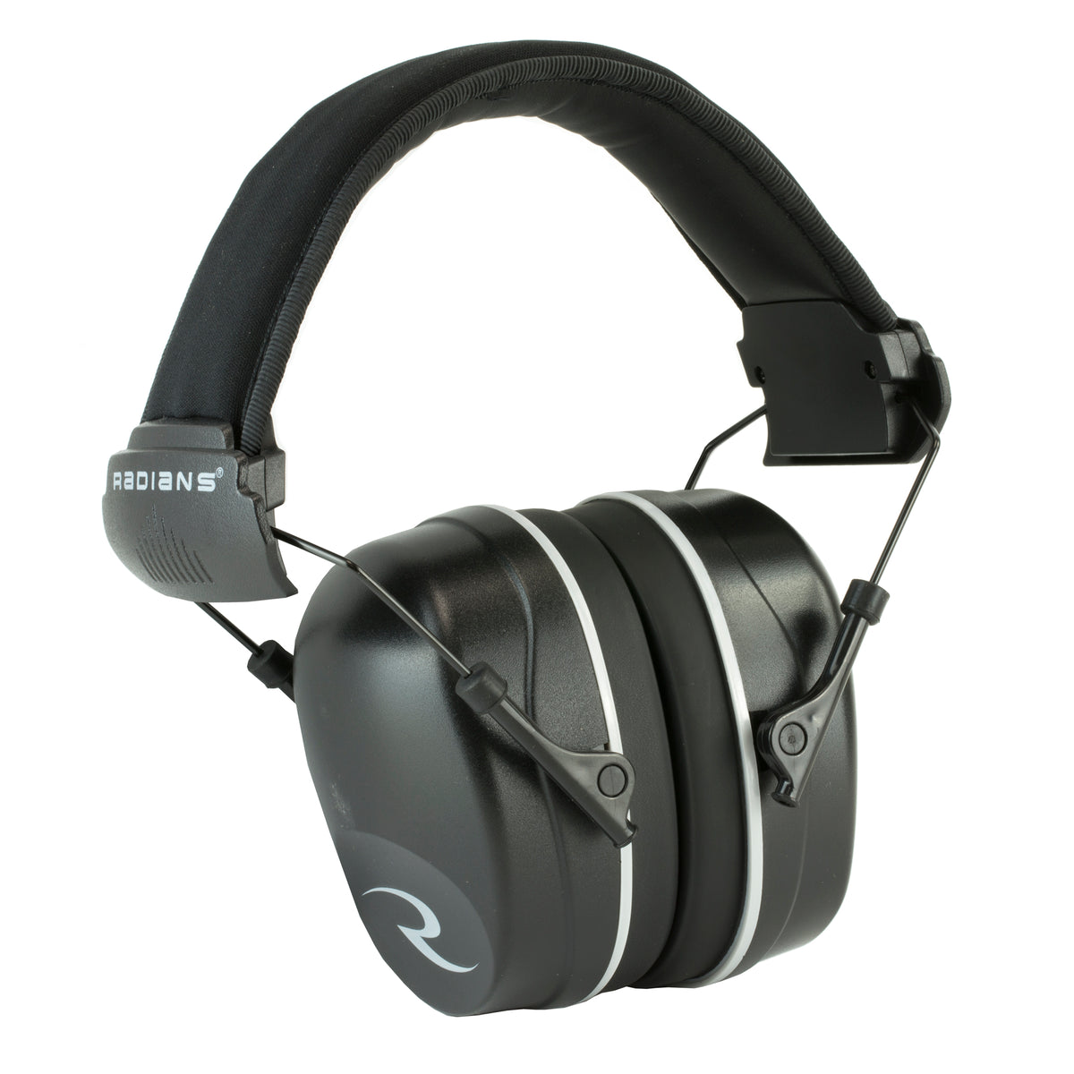 Radians R2500, Earmuff, Black, NRR 34db When Dual Protection is Used , Includes Set of Foam Ear Plugs