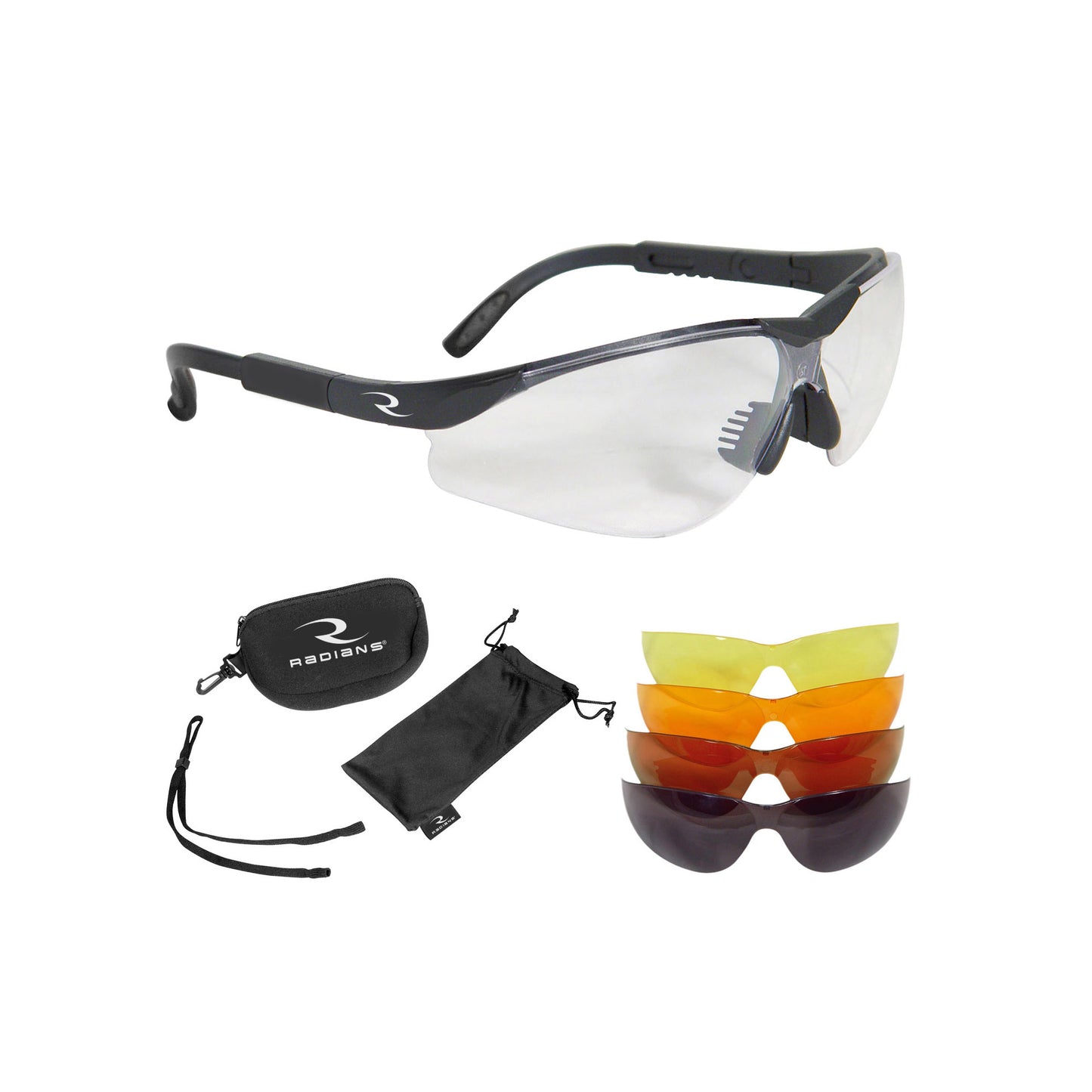 Radians T-85 Glasses 5-lens KIT
