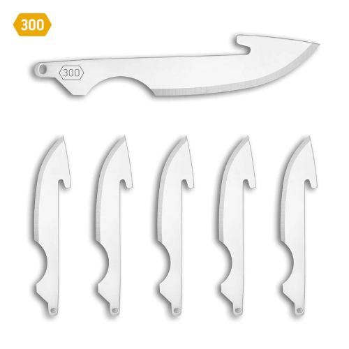 Outdoor Edge 3" Caping Blade Replacement Blades 6-pack