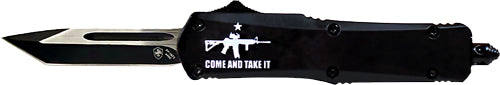 Templar Knife Small OTF Come AND Take IT AR 2.75" BLK Tanto