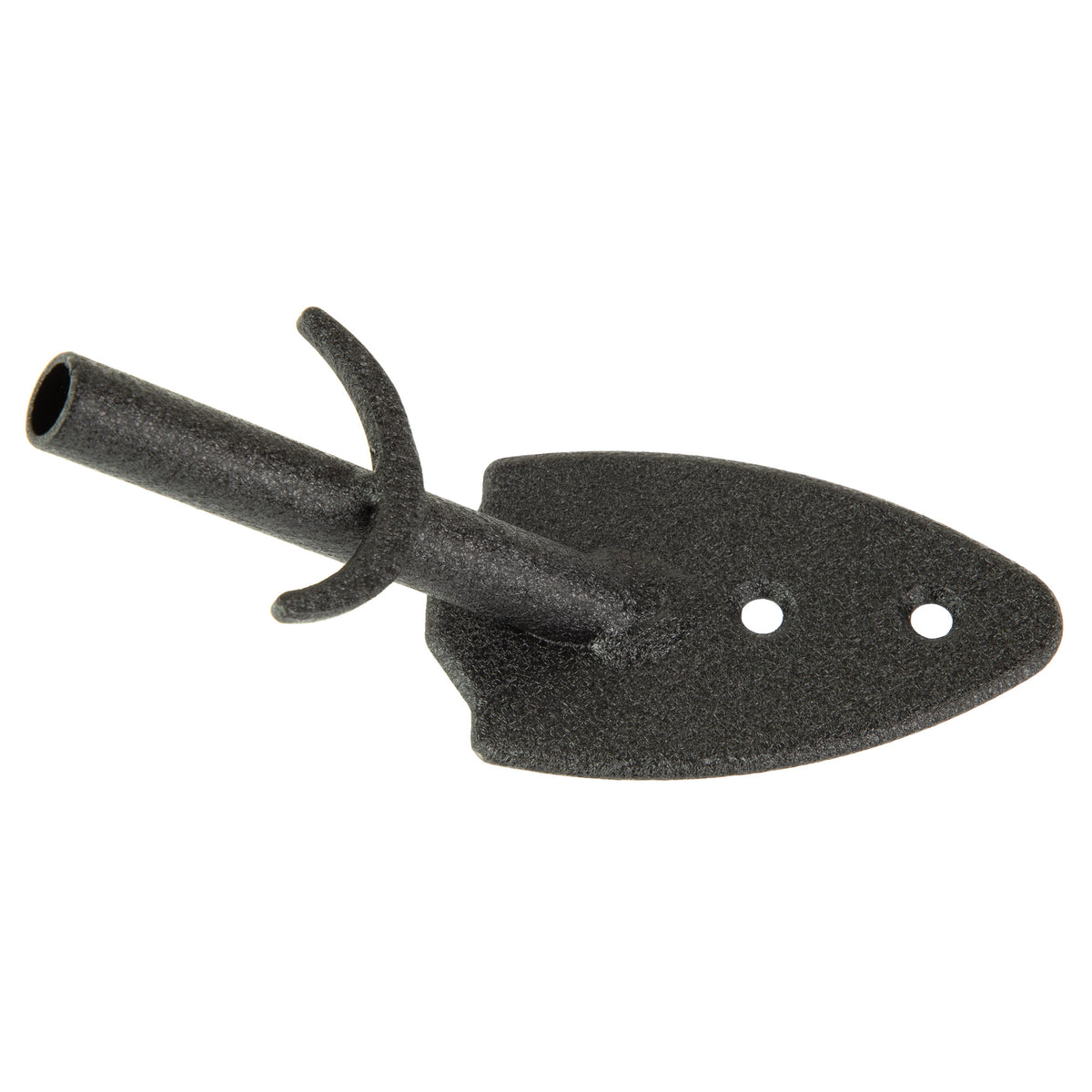 Skull Hooker Flush Wall Mount, Powder Coat Finish, Black