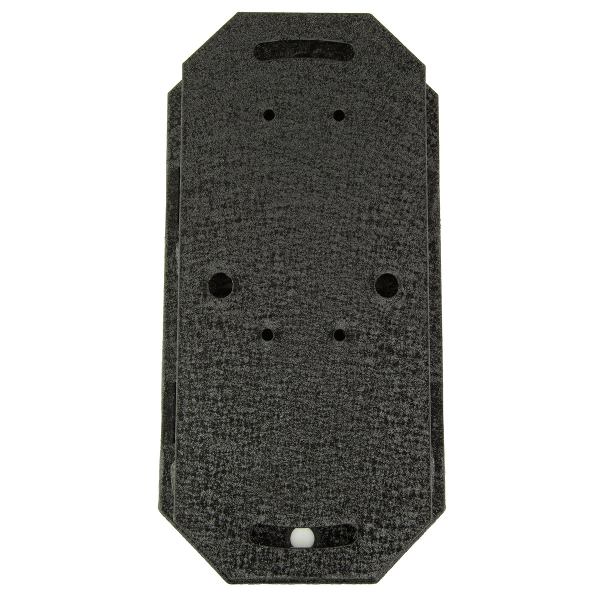 Skull Hooker Shoulder Flush Mount, Large, Powder Coat Finish, Black