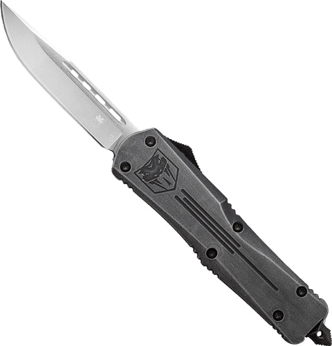 Cobratec Small FS3 OTF Stonewash 3" D2 Drop Point