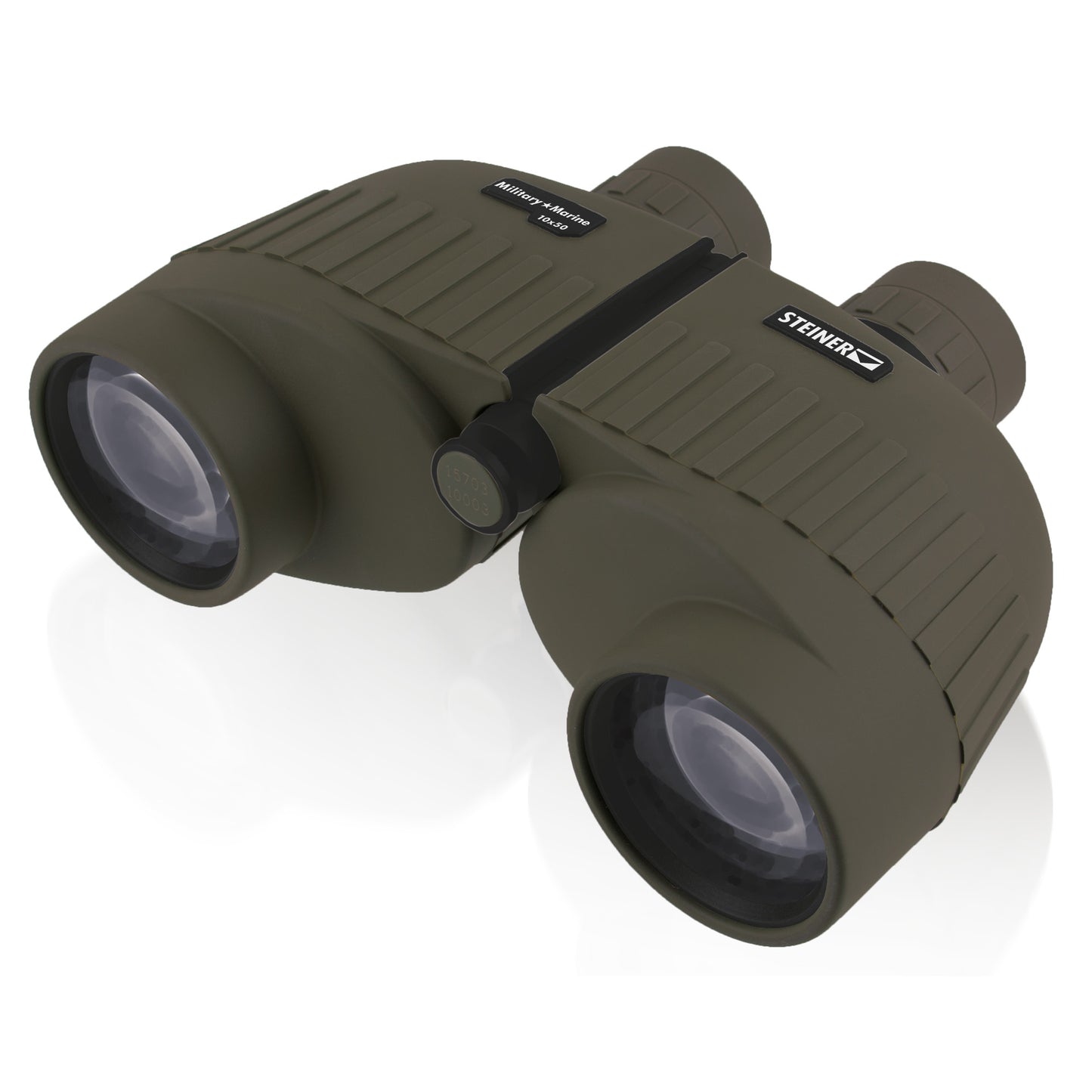 Steiner Tactical, Binocular, 10X, 42mm Objective, Matte Finish, Black, Includes Case, Cleaning cloth. Neck Strap, Objective Cover, Rain Guard, Shoulder Strap
