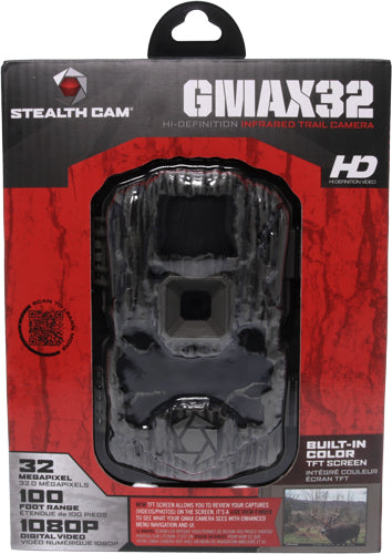 Stealth CAM Trail CAM Gmax32 32mp/1080hd Video Camo IR