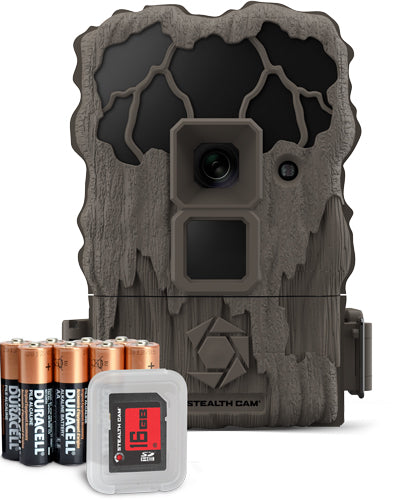 Stealth CAM Trail Camera Quick SET 20mp/720 Batt/card No-glo
