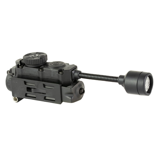Streamlight Sidewinder Stalk, Military Helmet Light System w/Flexible Stalk, 76 Lumens, 12-200 Candela, 5.6 Hours of Run Time on High, 95 Hours of Run Time on Low, Black