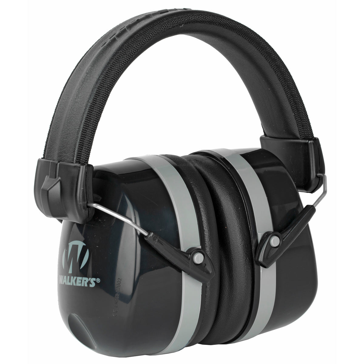 Walker's Folding Earmuff, Black, 1 Pair