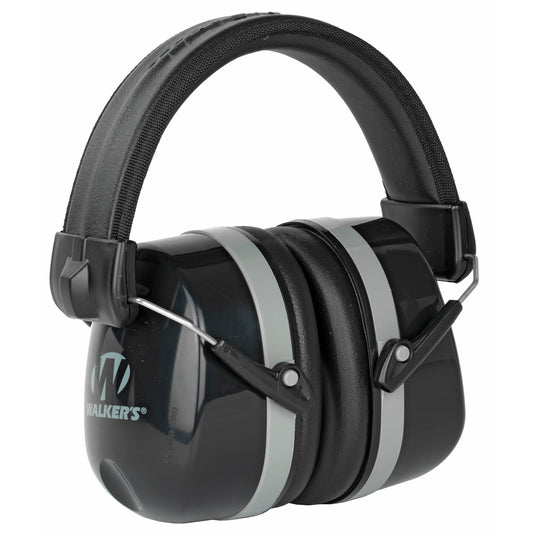 Walker's Folding Earmuff, Black, 1 Pair