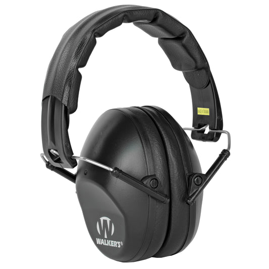 Walker's Passive, Folding Earmuff, Black, 1 Pair