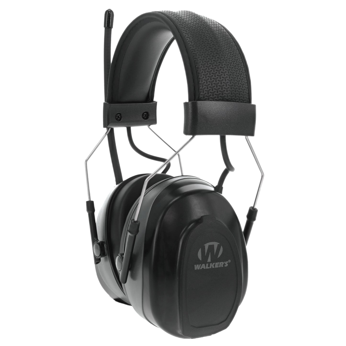 Walker's Joblink Digital AM/FM Radio Ear Muff, Built-in Radio, Bluetooth Enabled, Black