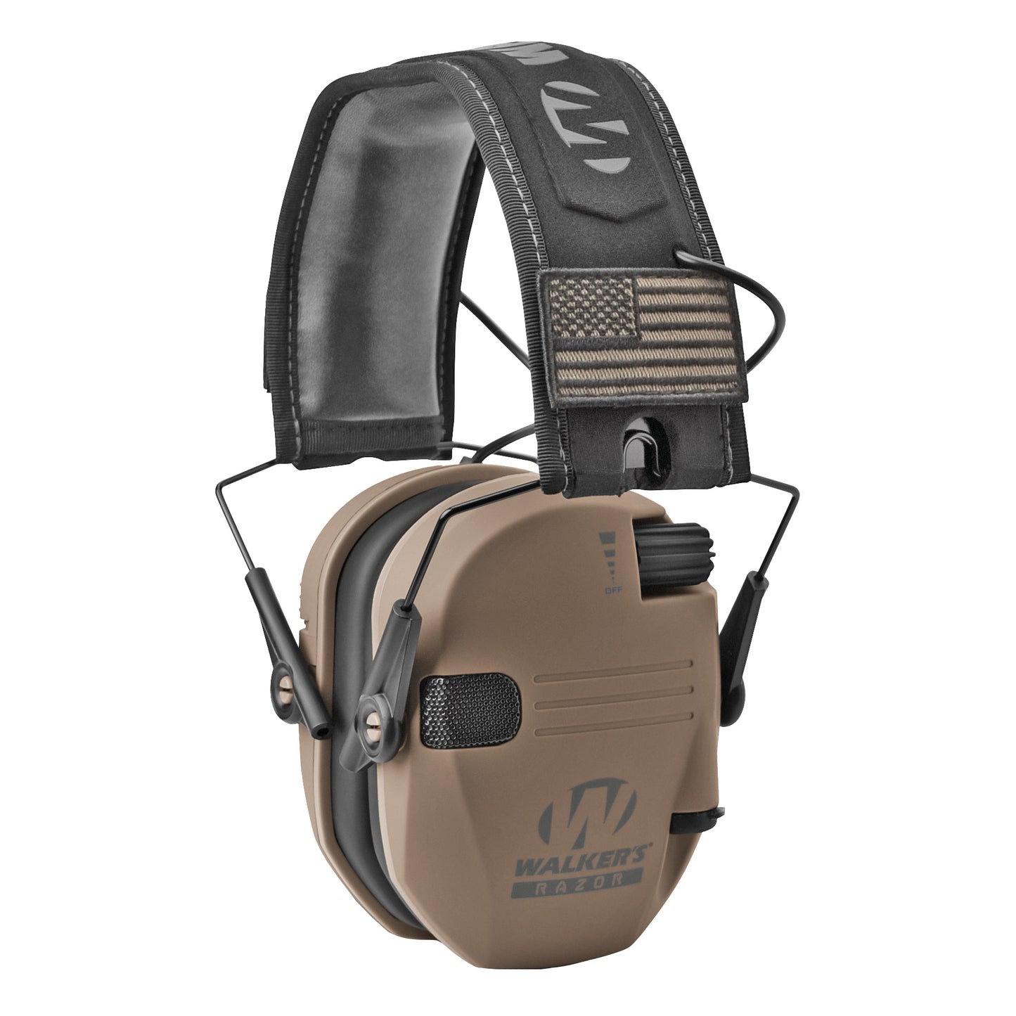 Walker's Razor SLM Elec Muff FDE FLG