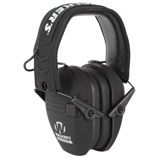 Walker's Razor, Electronic Earmuff, Black, 1 Pair