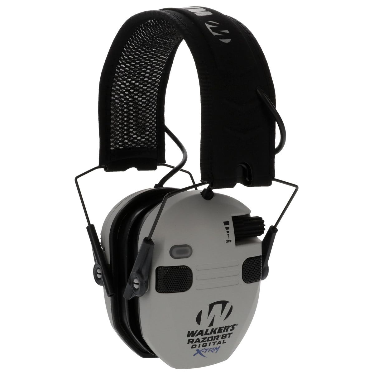 Walker's Razor X-TRM Digital Muffs, Electronic Earmuff, Black
