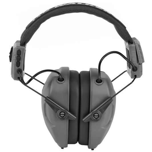 Walker's Xcel 500BT Digital Electronic Earmuff, Gray, Bluetooth