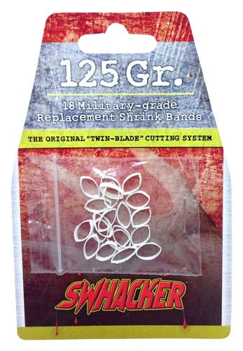 Swhacker Shrink Bands FOR 125gr 2-blade 18/pk