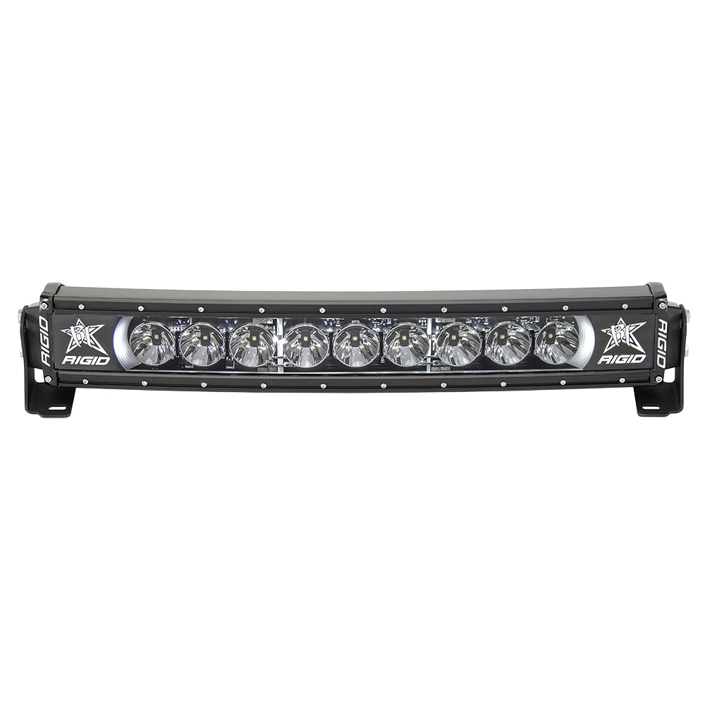 RIGID Industries Radiance+ 20" Curved White Backlight Black Housing