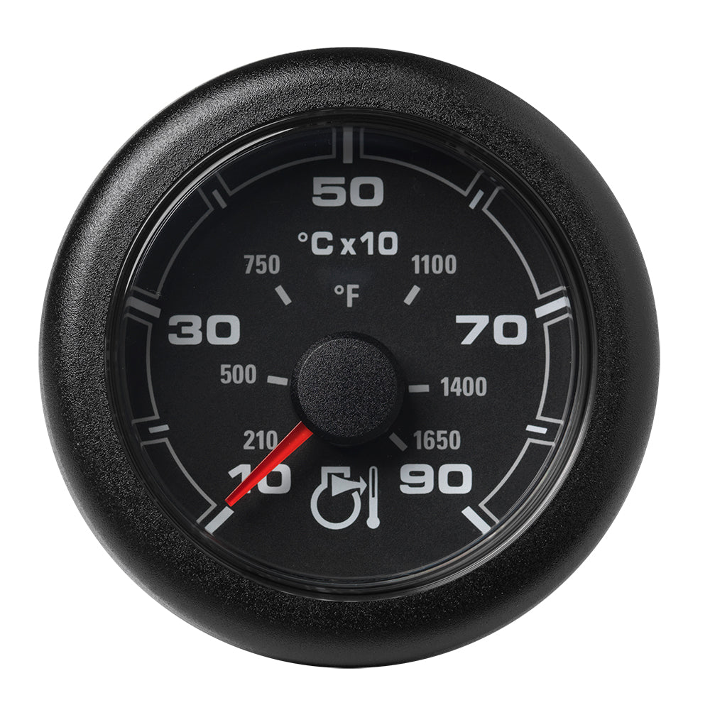 Veratron 52MM (2-1/16") OceanLink Pyrometer Gauge (900° C/1650° F) - Black Dial & Bezel