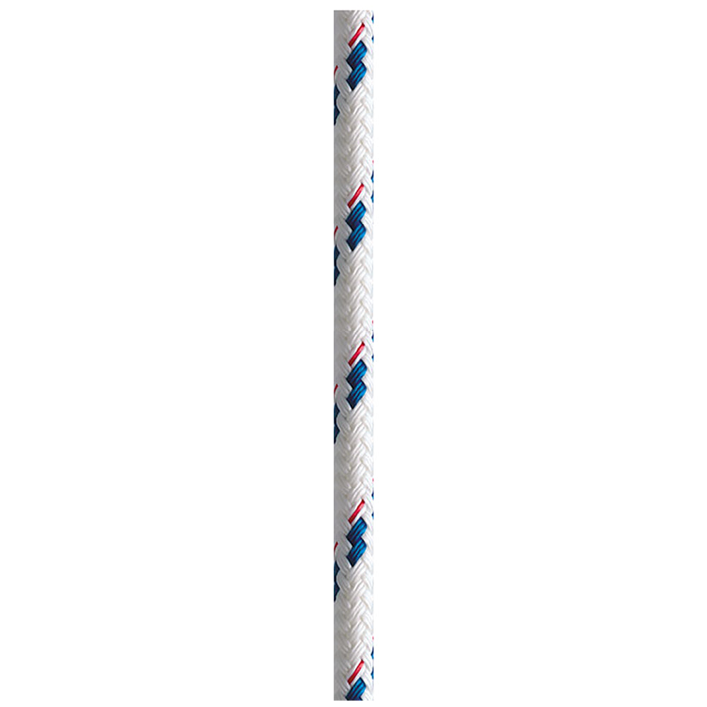 New England Ropes 5/16" Sta-Set Performance Cruising Line - Blue Fleck - 600'